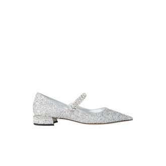 Jimmy Choo London Bing 25 Point-toe Pump - female - Jimmy Choo - Pumps - Gray - 6 UK - Shoes
