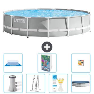 Intex Piscina Prism Frame Redonda - 457x107 Cm - 8-piezas S568