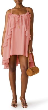 Steve Madden Lorella High-Low Minidress in Spiced Coral at Nordstrom, Size X-Small