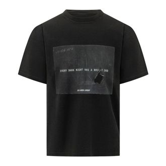 44 Label Group T-shirt Slim Fit Rilassata - - Tops - Uomo - Nero - M