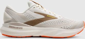 Brooks Mens Adrenaline Gts 24 Shoe In Coconut/porabella/orange