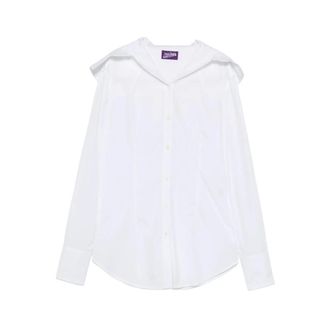 Jean Paul Gaultier Dames, Blouses & Shirts, Wit, Maat: XS Katoen