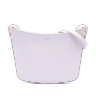Celine Pre-owned Croque Schoudertas - Dames - Pre-owned - Roze - Maat: ONE Size Leer