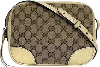 Gucci Pre-owned Cross Body Bag - Dames - Vintage Schoudertas - Beige - ONE Size - Vintage