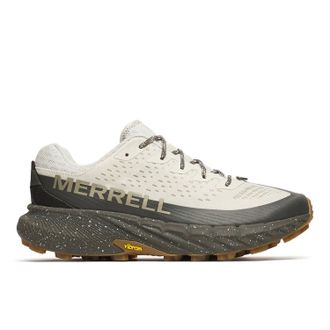 Merrell Mens Agility Peak 5 Trail Running Shoes In Stucco Beluga