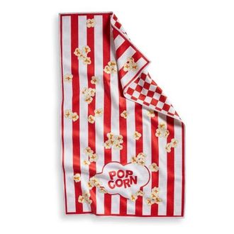 Tag Super Absorbent Kitchen Towel Popcorn Super Absorbent Dishtowel Red Multi 18 x 30 in Everyday at Nordstrom