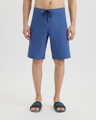 Salt Life Stealth Bomerz Microfiber Boardshort in Indigo at Nordstrom, Size 40