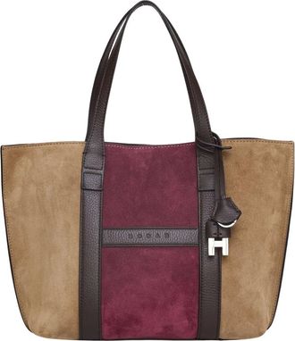Hogan Tassen, Dames, Beige, ONE Size, Leer, Tote Bag