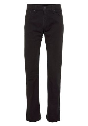 Levi's Straight-Jeans LEVIS 513 Slim Straigt, Herren, Gr. 30, L&auml;nge 34, schwarz (jet), Denim/Jeans, Obermaterial: 99% Baumwolle, 1% Elasthan, slim fit, Jeans