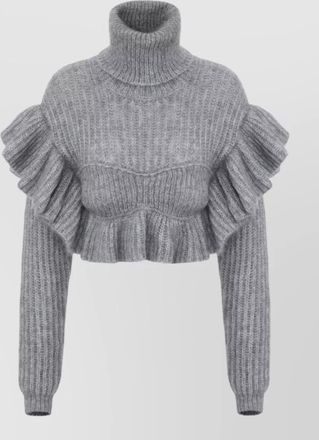 Elisabetta Franchi mohair turtleneck sweater