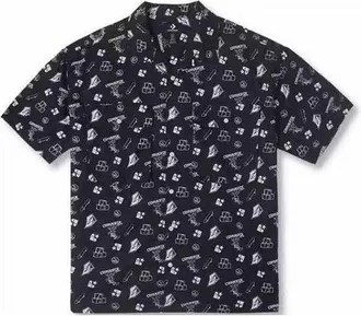 Converse Skateboard Shirt Asia Sizing Black 10026163-A02