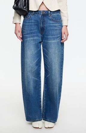Lioness Evolve Jeans in Mid Blue at Nordstrom, Size X-Small