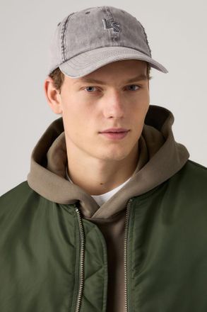 Levi's Gorra Monogram - Mujer - One Size - Gris / Sunshine Tint Too