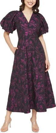 Kay Unger Grace Tea Length Dress