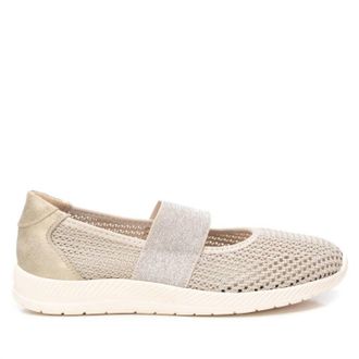 Xti Womens Braided Ballerinas In Gold