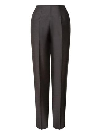 Alberta Ferretti Tailored Straight-Leg Pants with Minimalist Design