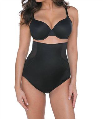Miraclesuit Fit And Firm High-Waist Shaping Brief In Black