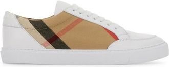 Burberry Schoenen, Dames, Veelkleurig, 37 EU, Leer, Casual Sneakers voor dagelijks gebruik