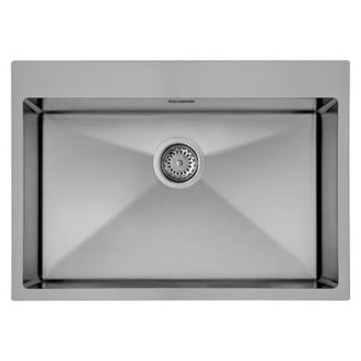 Elleci Lavello Elleci Incasso 1 vasca 75x51 Cube 700 Satinata Inox LIU700SAC