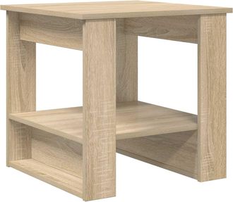 vidaXL Mesa De Caf&eacute; Roble Sonoma 51 X 50 X 50 Cm Madera De Ingenier&iacute;a Vidaxl