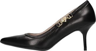 Love Moschino With Heel - Dames - Pumps - Zwart - 38 EU - Leer - Schoenen