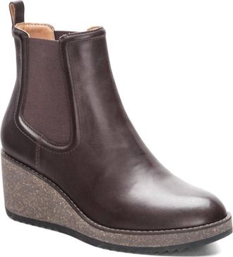 Aetrex Womens Dawn Boots In Dark Brown