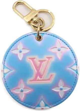 Louis Vuitton Pre-owned Fabric key-holders - Heren - Vintage Accessoires - Blauw - ONE Size - Vintage