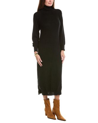 Brodie Wool & Cashmere-Blend Luxe Roll Neck Dress