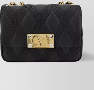 Valentino Garavani small lambskin leather quilted shoulder bag