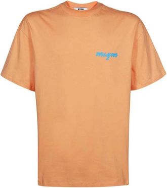 Msgm Msgm, Uomo, Top, Arancione, S, new