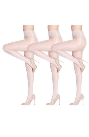 Lechery 7-Pack Glossy Sheer Festival Tights in White at Nordstrom, Size Small