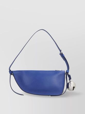 Burberry shield mini leather shoulder bag