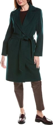 Sofiacashmere Sofiacashmere Wool & Cashmere-Blend Coat