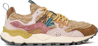 Flower Mountain Yamano 3 Suede Wool Teddy-Effect Sneakers