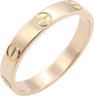Cartier Gold Pink Gold (18K) Band Ring (Pre-Owned)