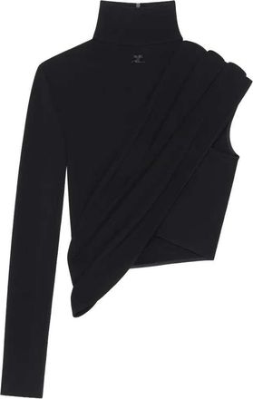 Courr&egrave;ges Asymmetrisches Crop-Top von Courreges