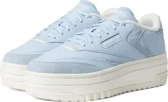 Reebok Lifestyle Club C Extra Womens Shoes Y2K Blue/Chalk/Chalk : 6.5 B - Medium, Leather