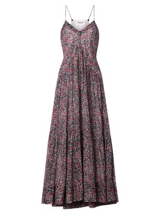 Isabel Marant Sabba Cotton Floral Printed Dress