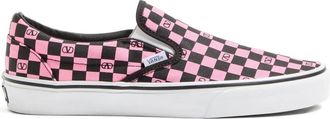 Valentino Garavani x Vans Authentic Checkerboard sneakers - men - Cotton/Rubber/Cotton - 40.5 - Pink