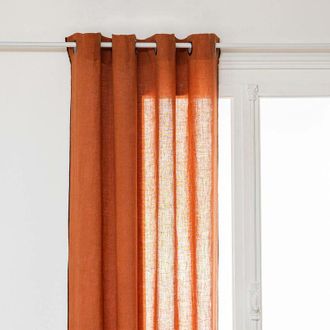 Atmosphera Tenda linah rosa terracotta 130x260cm Atmosphera cr&eacute;ateur dint&eacute;rieur