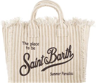 MC2 Saint Barth Colette Leinenhandtasche