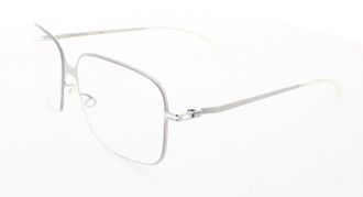 Mykita LITE-NELLI-SHINNY-SILVER Demo Square Unisex Eyeglasses LITE-NELLI 051 57