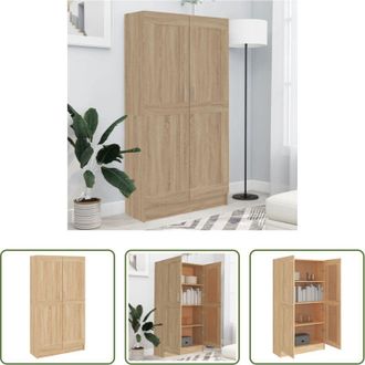 vidaXL Libreria rovere sonoma - Libreria Rovere Sonoma 82,5x30,5x150 cm in Legno Multistrato
