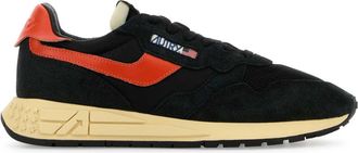 Autry Multicolor Fabric And Suede Reelwind Sneakers