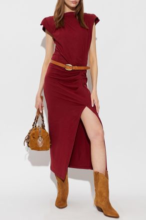 Isabel Marant Dress Nadela, Womens, Burgundy