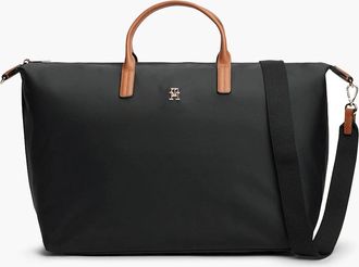 Tommy Hilfiger Womens Tommy Hilfiger Popette Womens Weekender Bag - Black - Size: ONE size