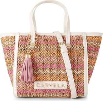 Carvela Womens Minori Mini Tote Bag - Multicolour Fabric - One Size