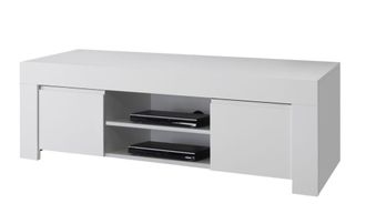 Aquadesign Mueble tv de melamina blanca
