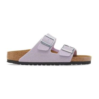 Birkenstock Sliders, female, Purple, Size: 11 US Arizona Narrow Fit