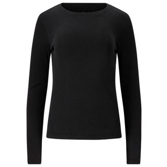 ENDURANCE Lenga Rib L/S Tee Longsleeve f&uuml;r Damen | schwarz